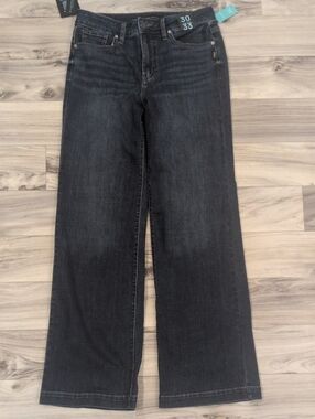 Silver Jeans Women's Avery Curvy High Rise Wide Leg Jeans 33x30 Comfy NWT